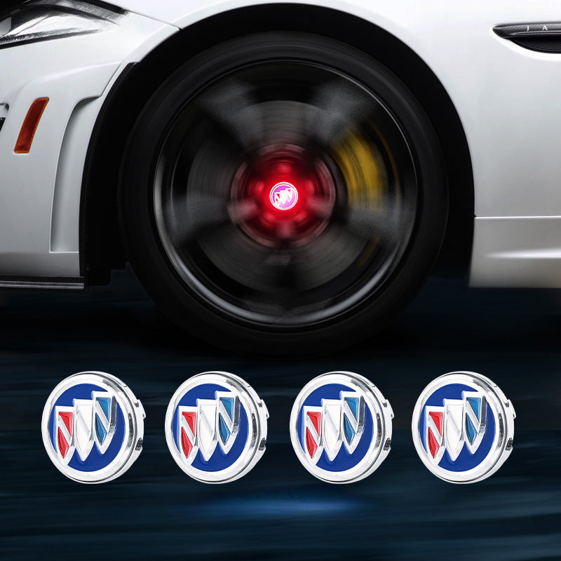 Suitable For Buick Magnetic Suspension Hub Caps & LED Suspension Luminous Wheel Hub Lights