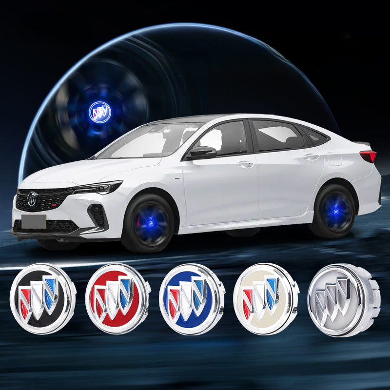 Suitable For Buick Magnetic Suspension Hub Caps & LED Suspension Luminous Wheel Hub Lights