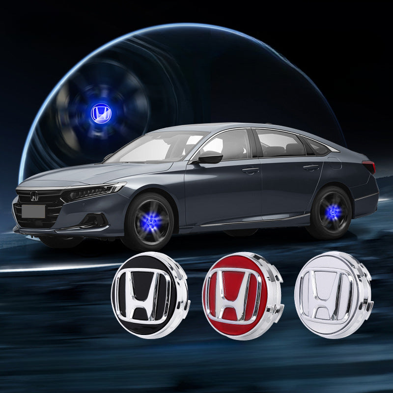 Suitable For Honda Magnetic Suspension Hub Caps & LED Suspension Luminous Wheel Hub Lights