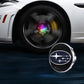 Suitable For Subaru Magnetic Suspension Hub Caps & LED Suspension Luminous Wheel Hub Lights