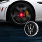 Suitable For Maserati Magnetic Suspension Hub Caps & LED Suspension Luminous Wheel Hub Lights