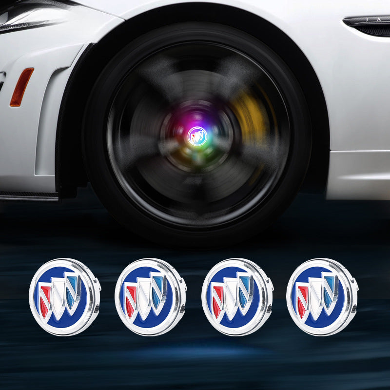 Suitable For Buick Magnetic Suspension Hub Caps & LED Suspension Luminous Wheel Hub Lights