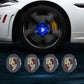 Suitable For Porsche Magnetic Suspension Hub Caps & LED Suspension Luminous Wheel Hub Lights