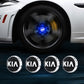 Suitable For KIA Magnetic Suspension Hub Caps & LED Suspension Luminous Wheel Hub Lights