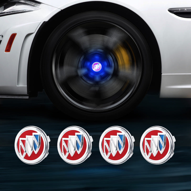 Suitable For Buick Magnetic Suspension Hub Caps & LED Suspension Luminous Wheel Hub Lights