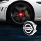 Suitable For Nissan Magnetic Suspension Hub Caps & LED Suspension Luminous Wheel Hub Lights