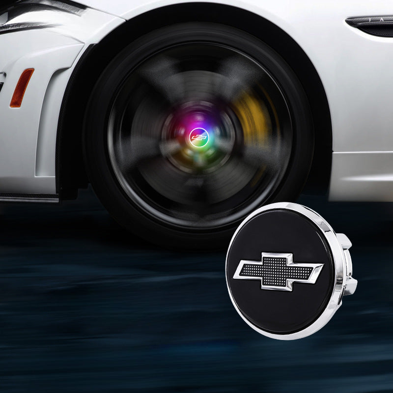 Suitable For Chevrolet Magnetic Suspension Hub Caps & LED Suspension Luminous Wheel Hub Lights